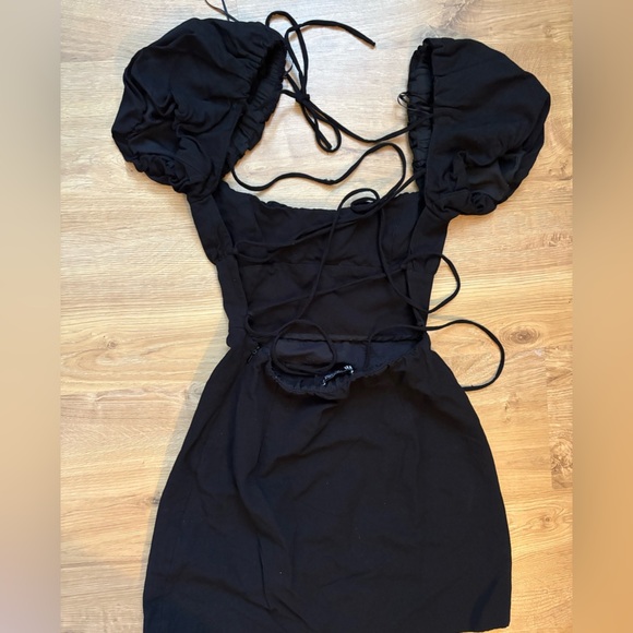 ZARA Linen Blend mini dress - Picture 9 of 10
